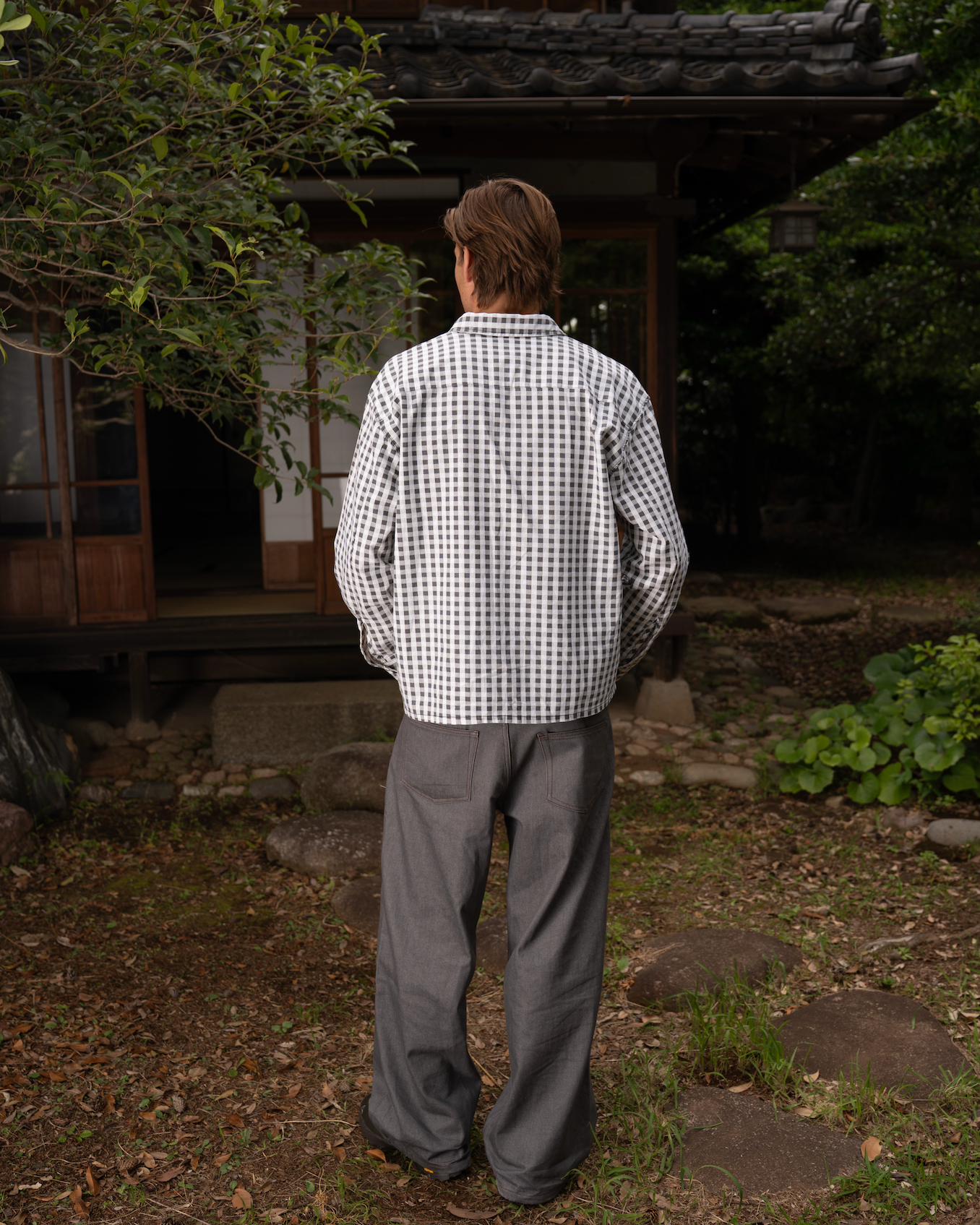 Raw Selvedge Denim Jeans grey
